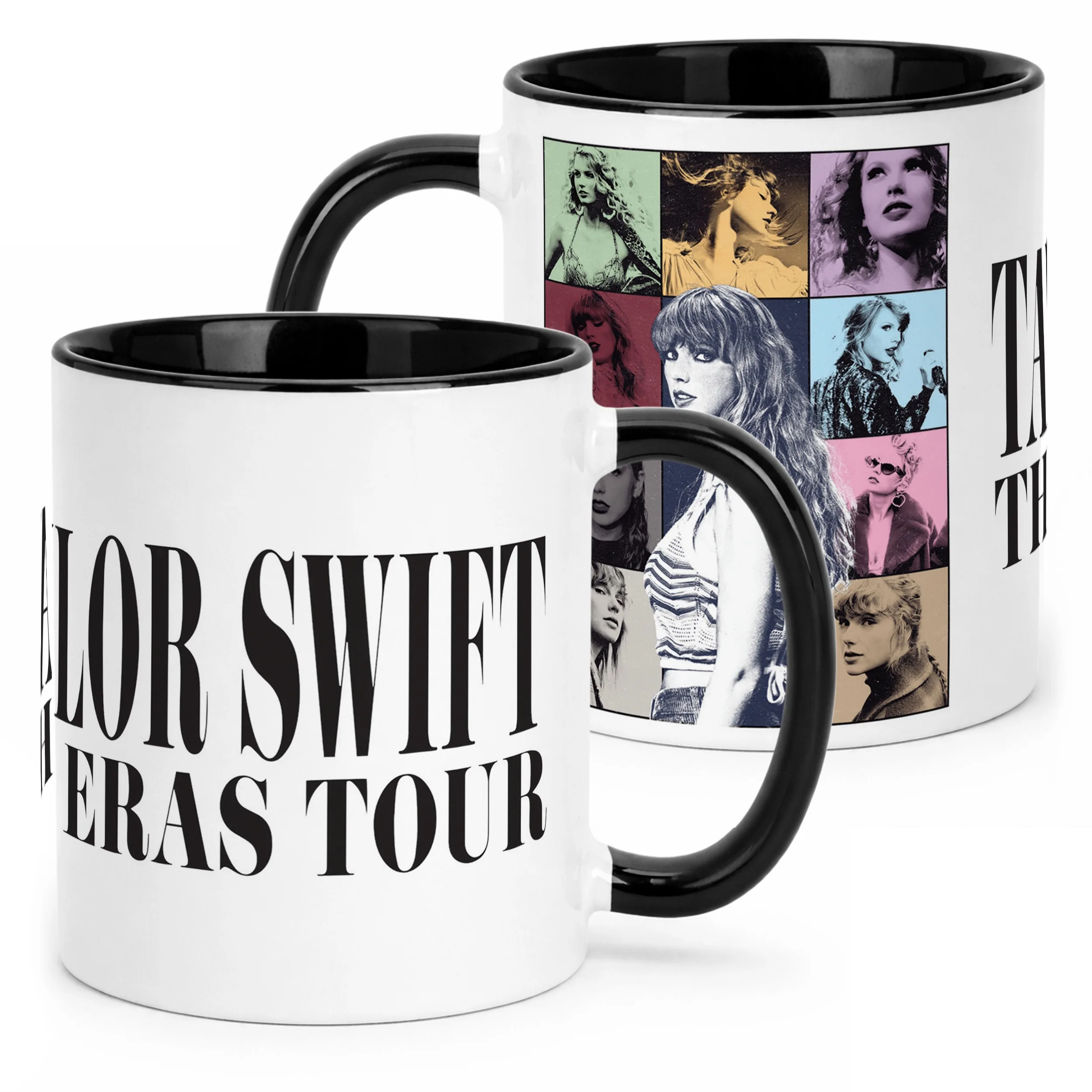 Kubek Czarny Taylor Swift The Eras Tour Dla Fanów Prezent Upominek