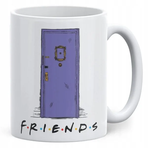 Kubek ceramiczny Friends Przyjaciele Dla Fanów Serialu Prezent Upominek