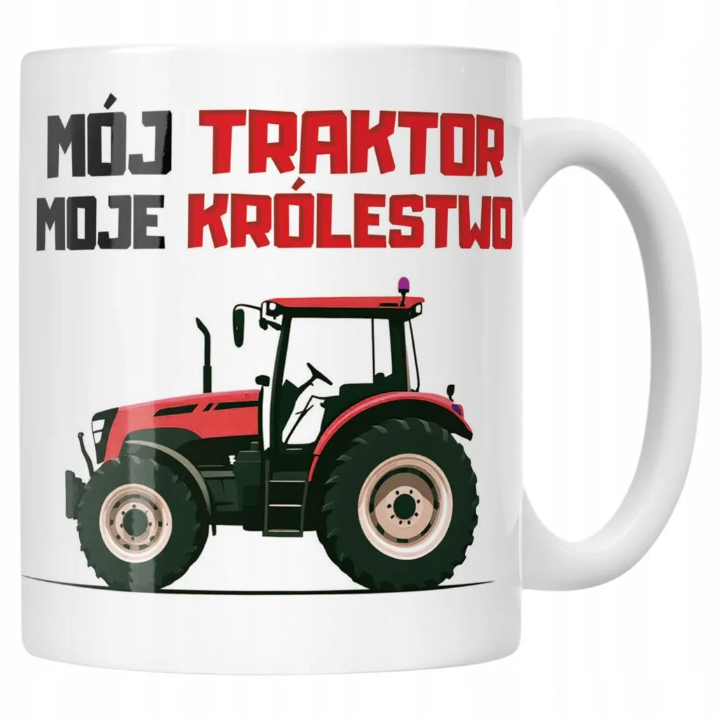 Kubek ceramiczny Rolnik Dla Rolnika Traktor Zabawny Prezent Upominek