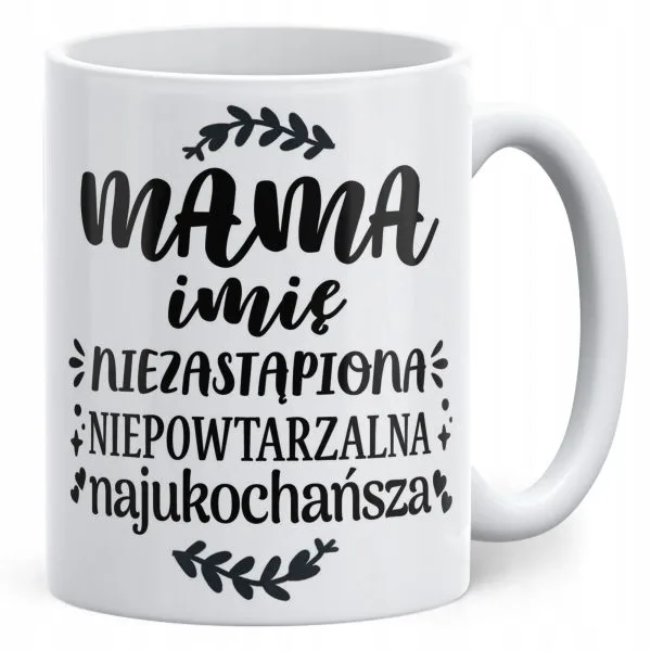 Kubek ceramiczny Personalizowany Dzień Matki Dla Mamy Prezent Upominek