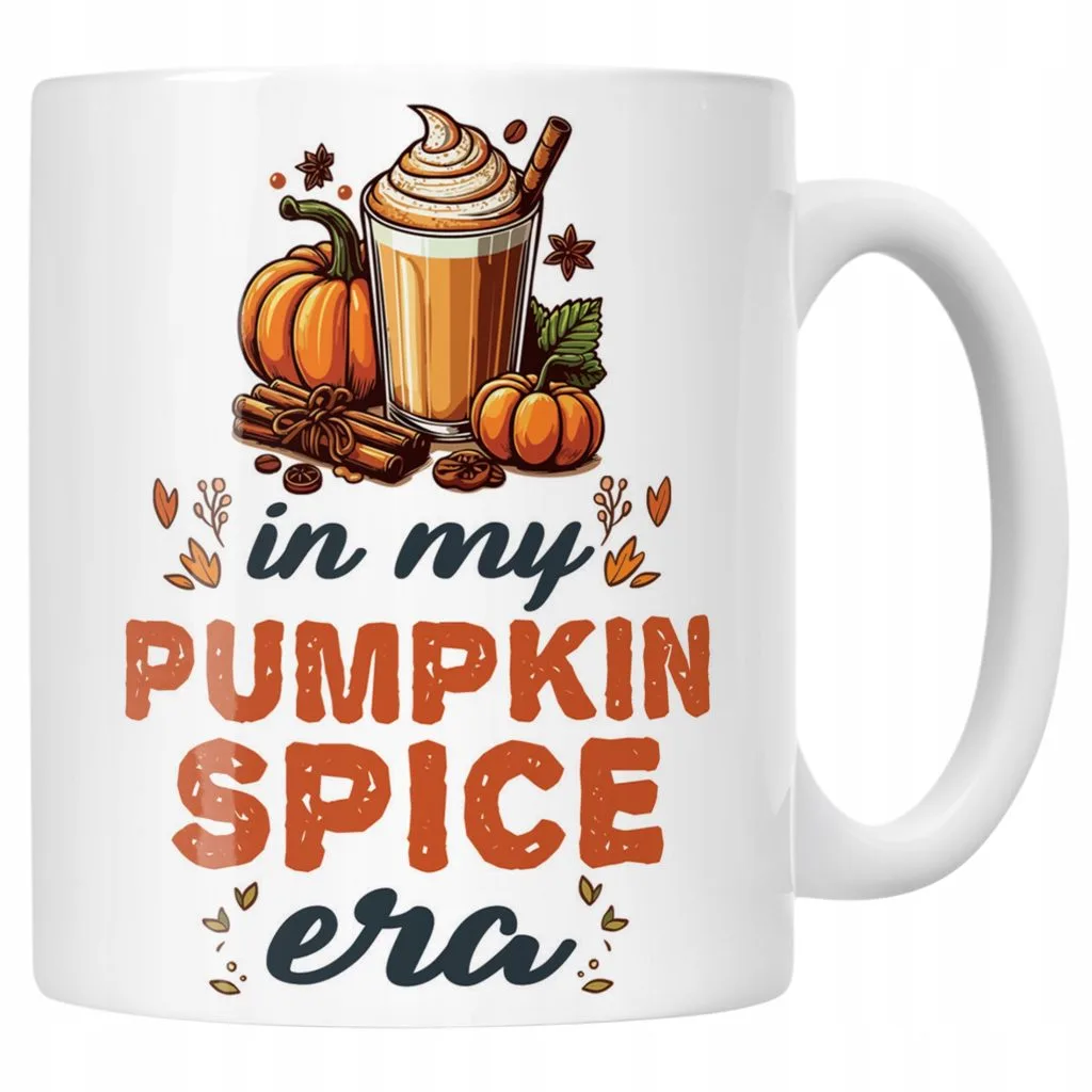 Kubek ceramiczny Jesienny Jesień Hello Pumpkin Dynia Prezent
