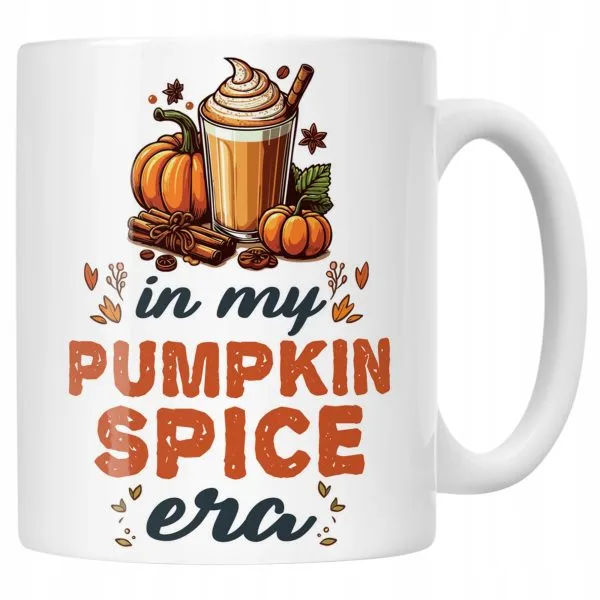 Kubek ceramiczny Jesienny Jesień Hello Pumpkin Dynia Prezent