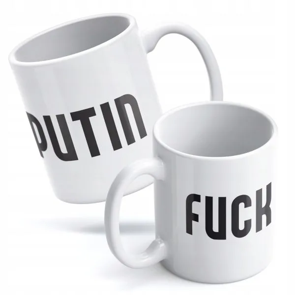 Kubek FUCK PUTIN ANTY PUTIN