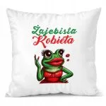 Poduszka 38x38cm Dzień Kobiet Prezent Dla Kobiety Żajebista Kobieta