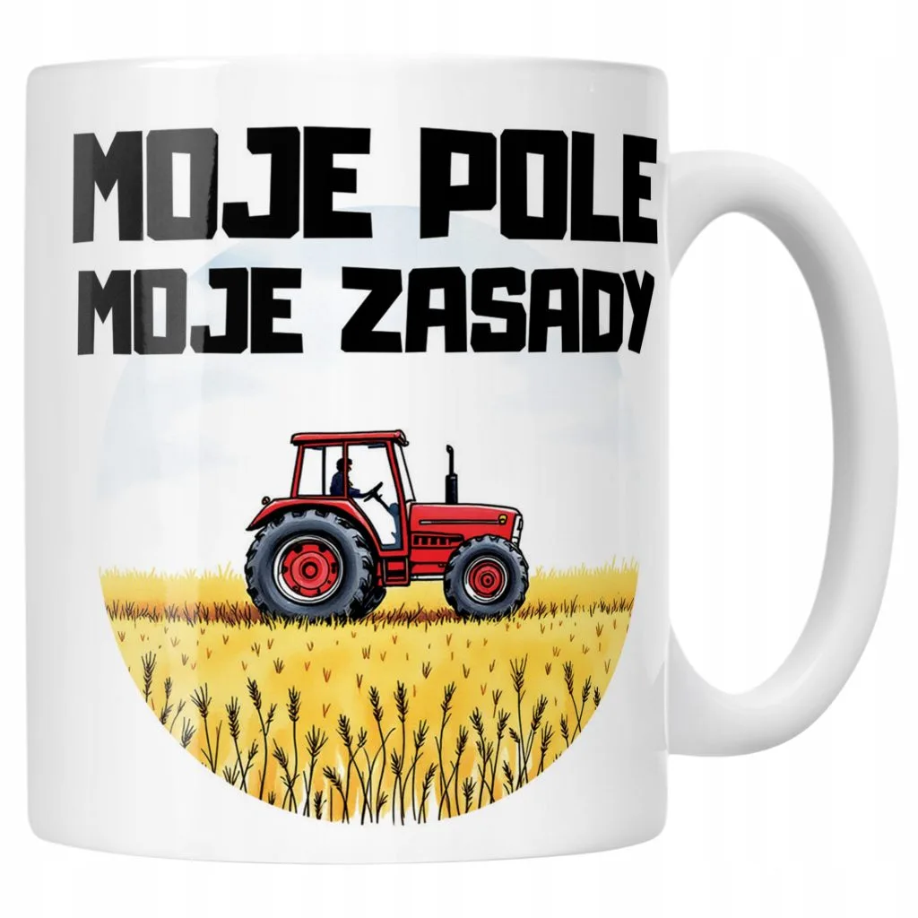 Kubek ceramiczny Rolnik Dla Rolnika Traktor Zabawny Prezent Upominek