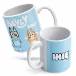 Kubek Bluey Personalizowany z Imieniem Prezent Dla Dziecka