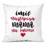 Poduszka 38x38cm Perosonalizowana Dzień Matki Dla Mamy Prezent Upominek
