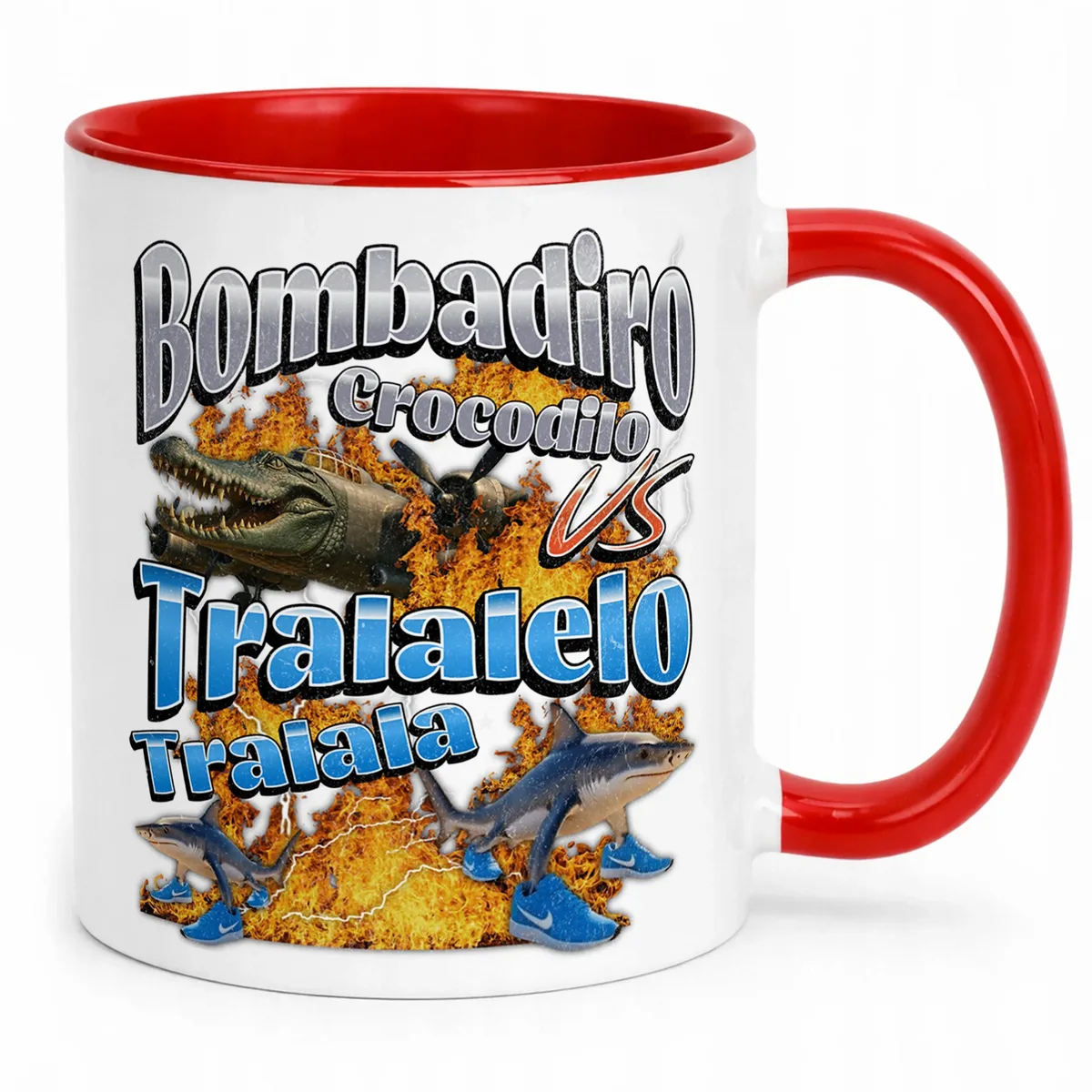 Kubek ceramiczny Bombardino Tralala viral tiktok mem