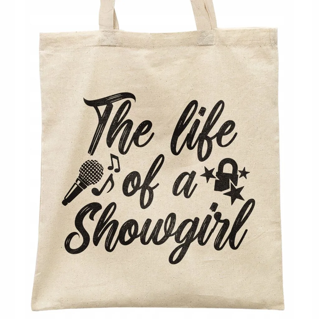 Torba bawełniana na zakupy Taylor Swift The Life Of A Showgirl Dla Fanów