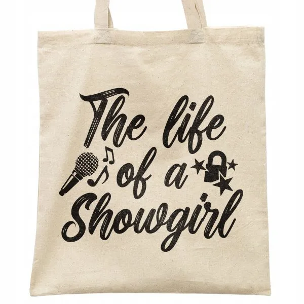 Torba bawełniana na zakupy Taylor Swift The Life Of A Showgirl Dla Fanów
