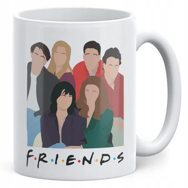 Kubek ceramiczny Friends Przyjaciele Dla Fanów Serialu Prezent Upominek