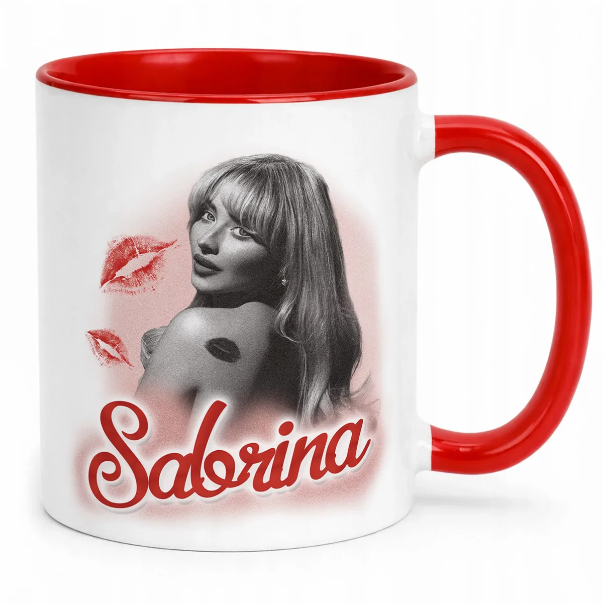 Kubek Czerwony Sabrina Carpenter Dla Fanów Prezent Upominek