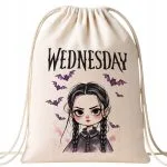 Plecak bawełniana Nevermore Wednesday Dla Fanów Serialu Prezent