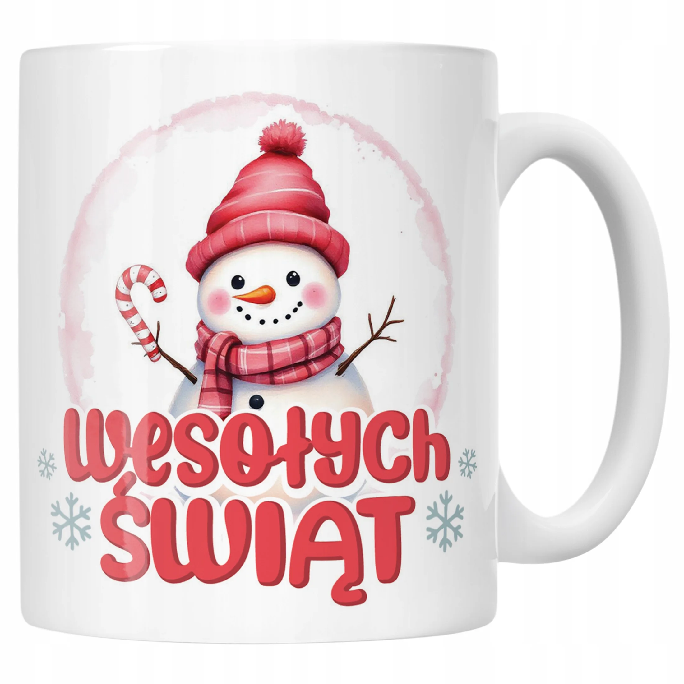 Kubek Ceramiczny Świąteczny Wesołych Świąt Boże Narodzenie Prezent
