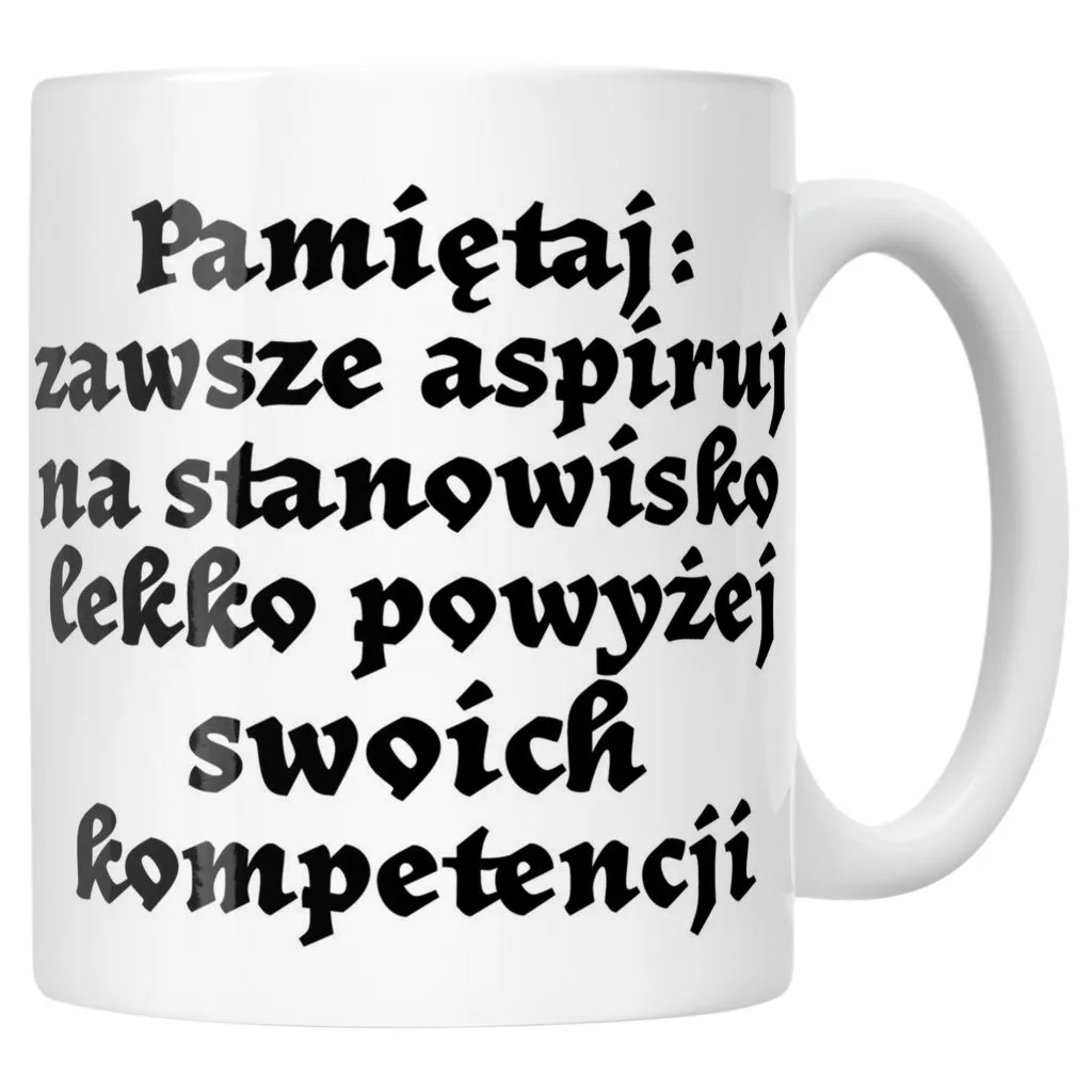 Kubek ceramiczny 1670 Zawsze Aspiruj Dla Fanów Serialu Prezent