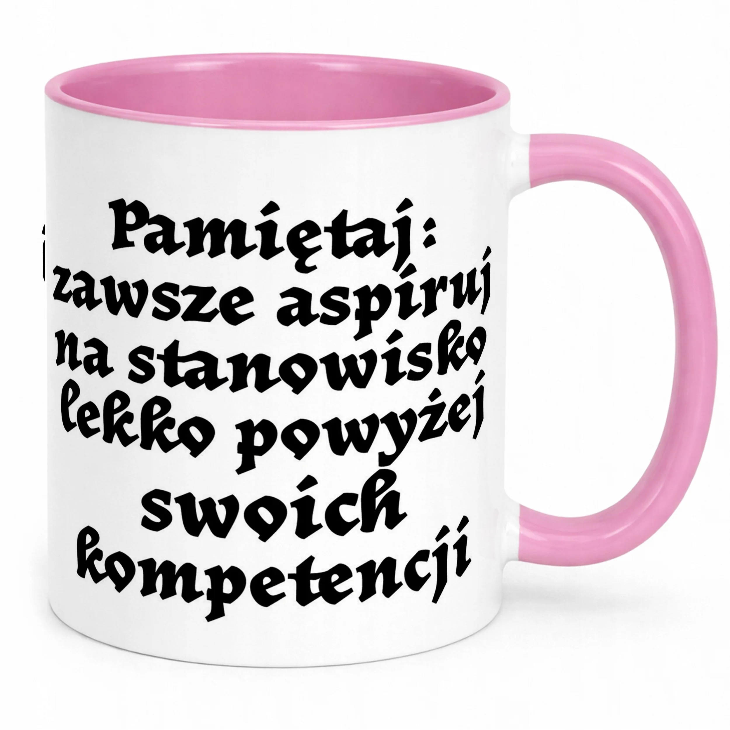 Kubek Różowy 1670 Zawsze Aspiruj Dla Fanów Serialu Prezent