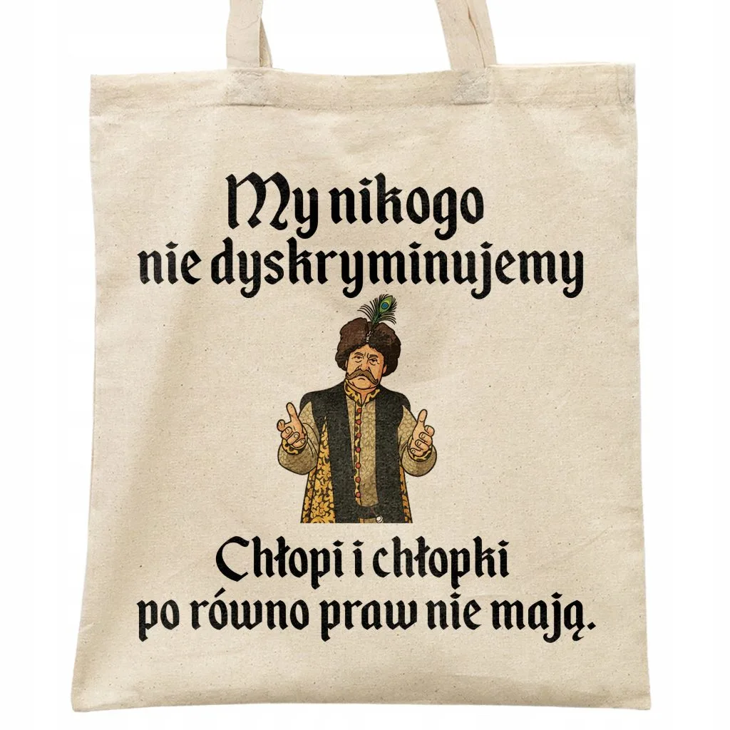 Torba bawełniana na zakupy 1670 My Nikogo Nie Dyskrumiujemy
