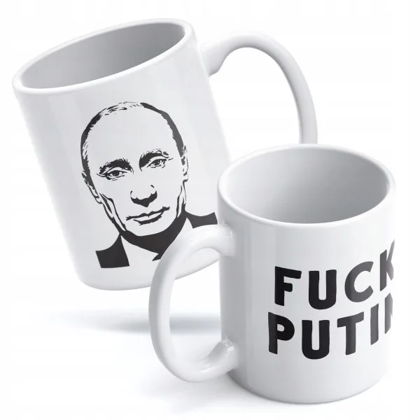 Kubek FUCK PUTIN ANTY PUTIN