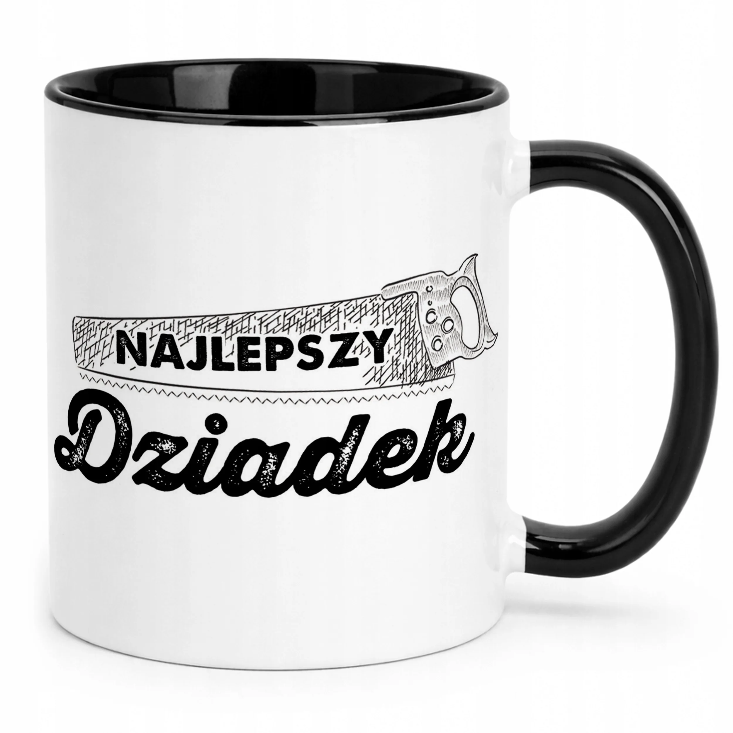 Kubek Czarny Dzień Dziadka Dla Dziadka Prezent Upominek