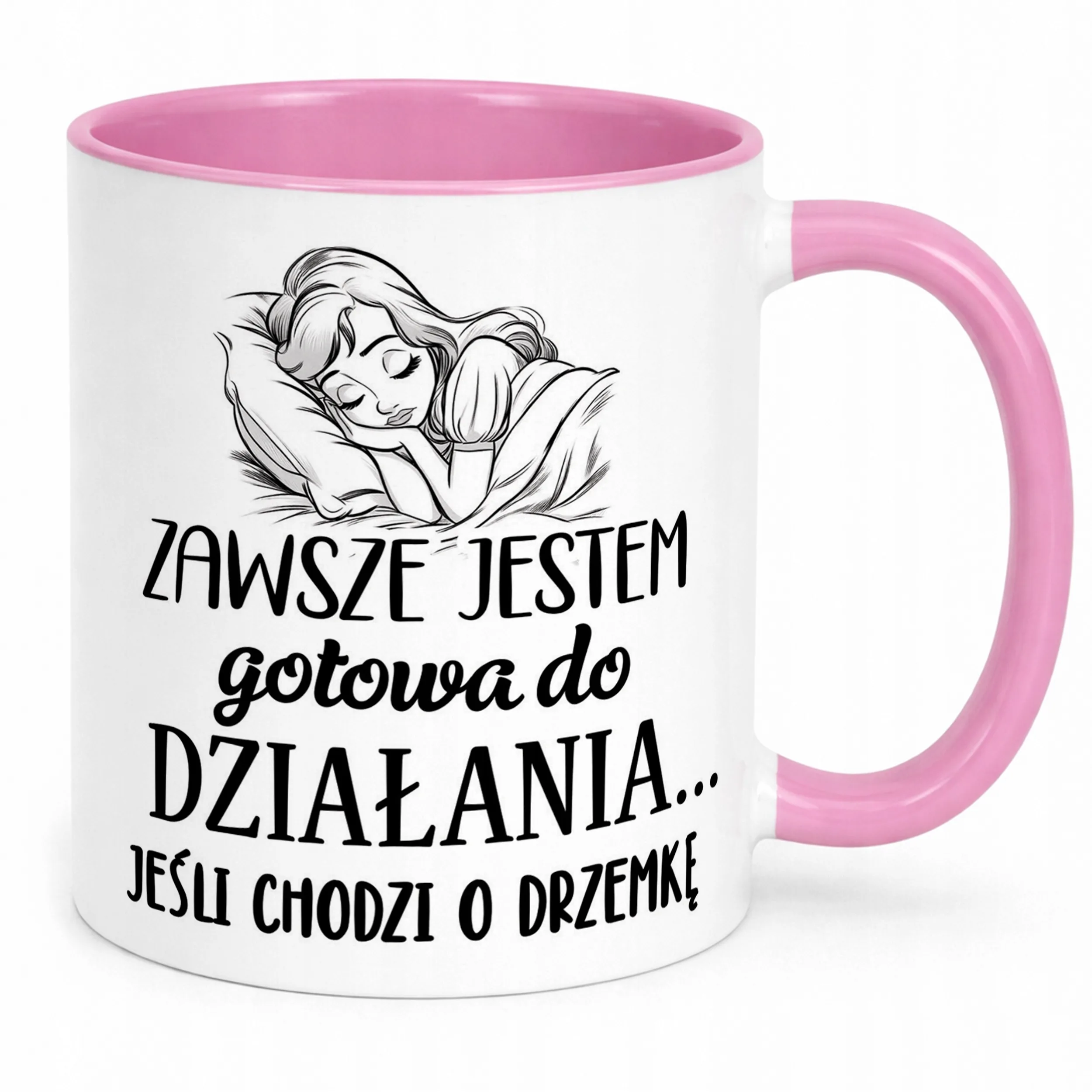 Kubek Różowy Dzień Kobiet Dla Kobiety Dziewczyny Prezent Upominek