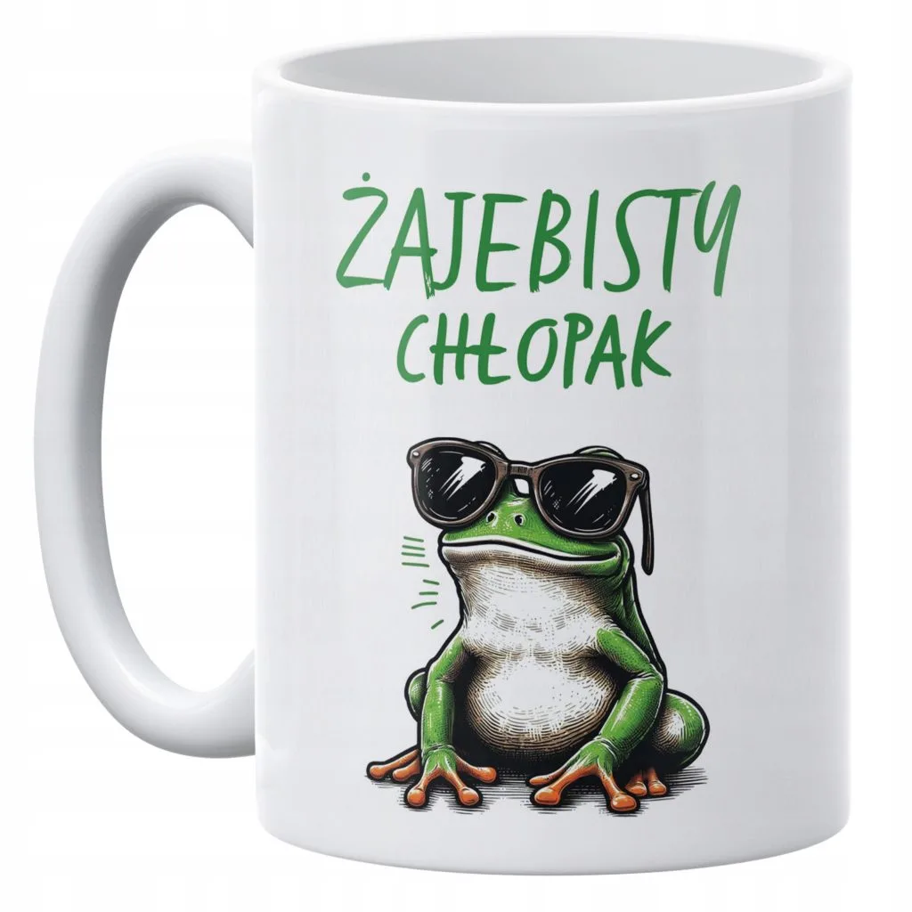 Kubek ceramiczny 330 ml Żajebisty Chłopak Prezent Dla Mężczyzny Upominek