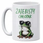 Kubek ceramiczny 330 ml Żajebisty Chłopak Prezent Dla Mężczyzny Upominek