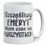 Kubek ceramiczny z okazji Emerytury Dla Emeryta Prezent Upominek