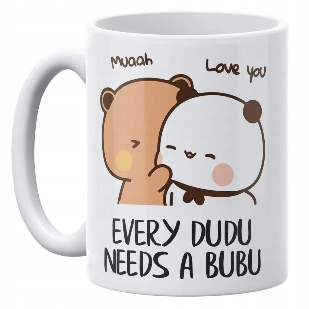 Kubek ceramiczny 330 ml Bubu i Dudu Na Prezent Dla Par