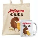 Zestaw Kubek + Torba Dzień Matki Dla Mamy Prezent Upominek