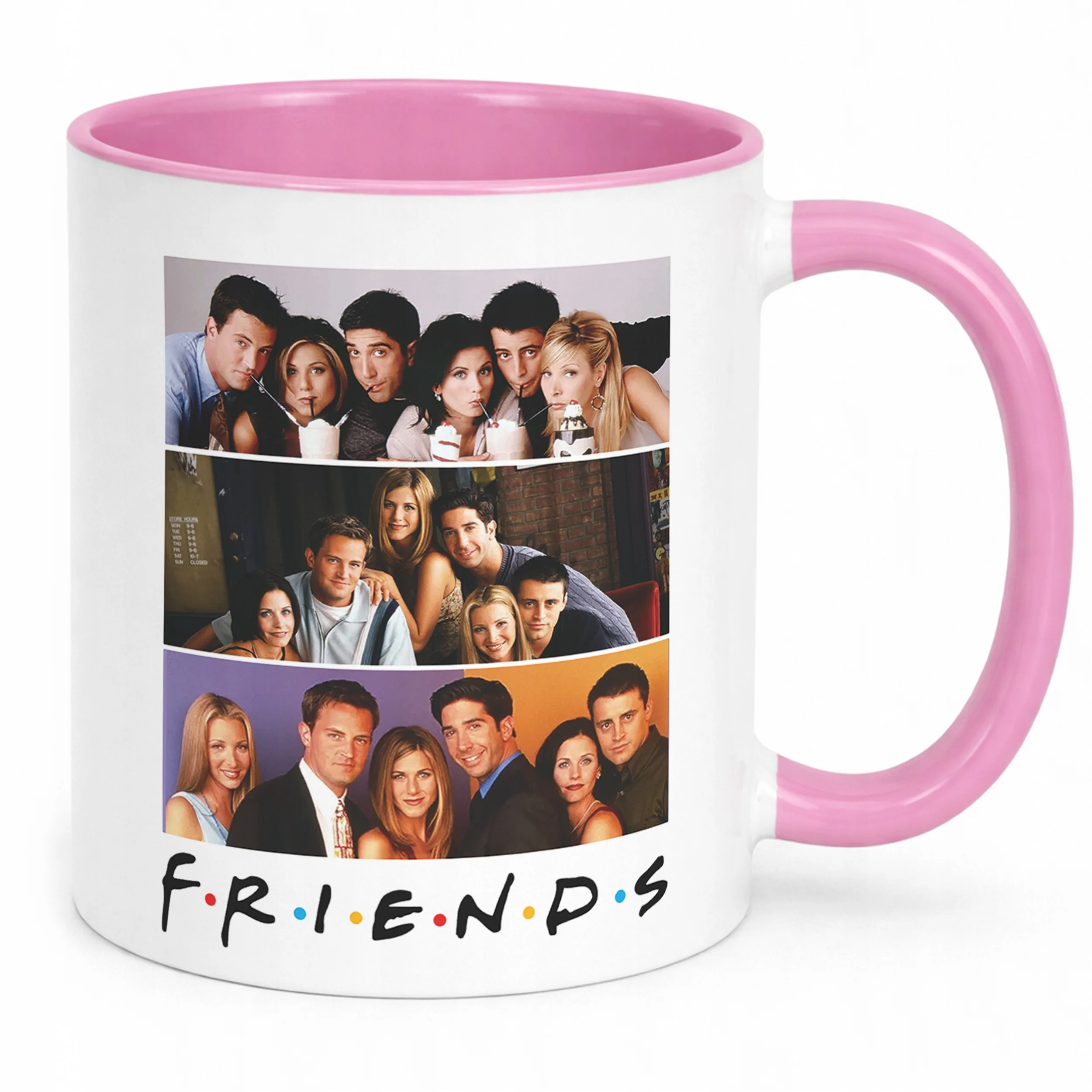 Kubek Różowy Friends Przyjaciele Dla Fanów Serialu Prezent Upominek