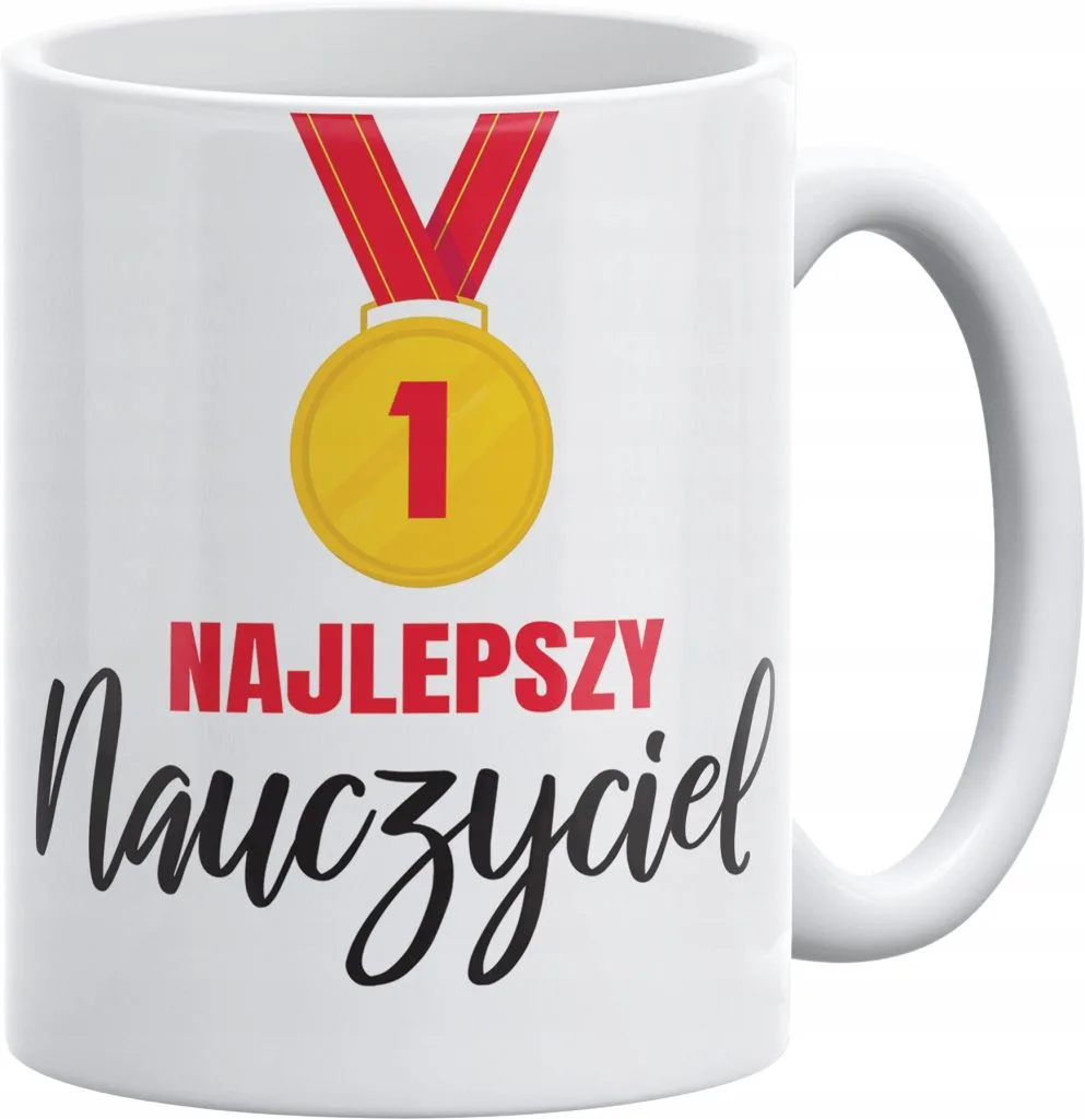 Kubek upominek prezent na dzień nauczyciela dla nauczyciela