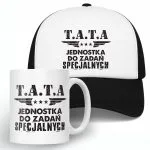 Zestaw Kubek + Koszulka Dzień Ojca Dla Taty Tata Jednostka Prezent