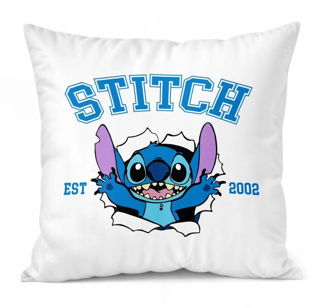 Poduszka 38x38cm Stitch Lilo i Stich Bajka Dla Dzieci Prezent