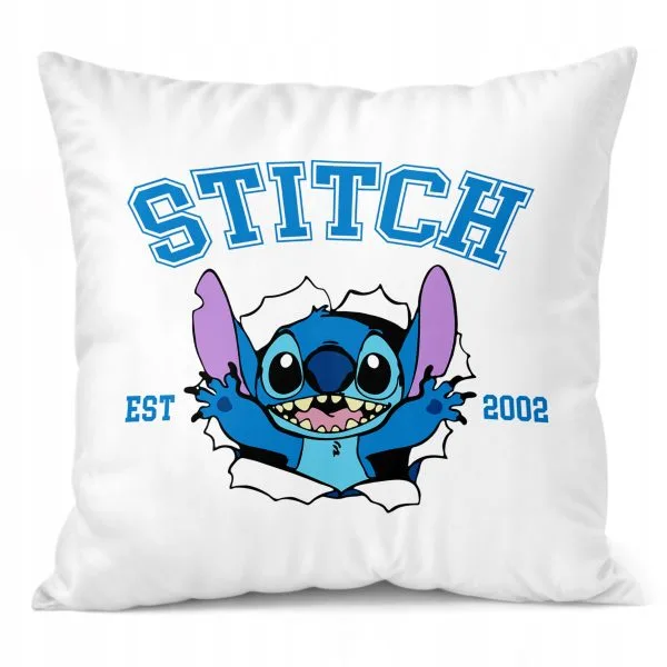 Poduszka 38x38cm Stitch Lilo i Stich Bajka Dla Dzieci Prezent