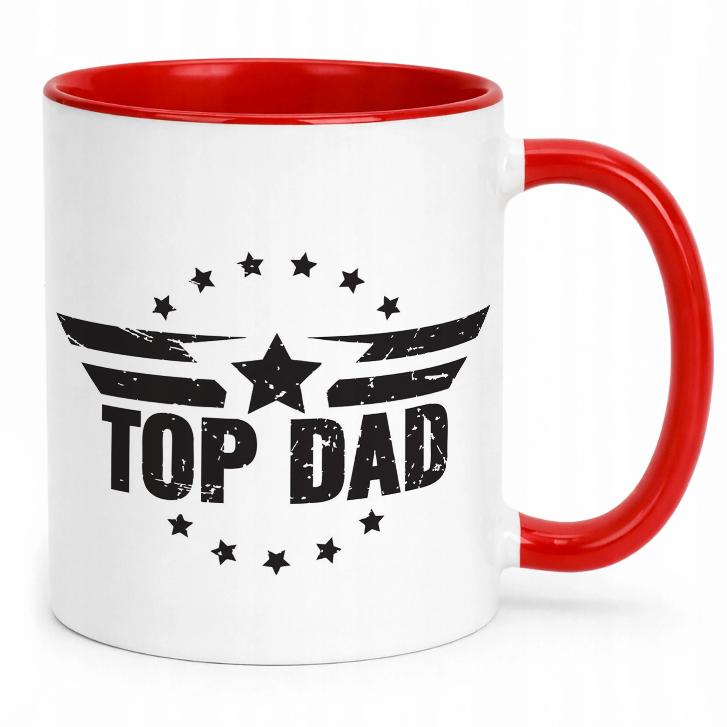 Kubek ceramiczny Dzień Ojca Dla Taty Top Dad Top Gun Prezent