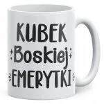 Kubek ceramiczny z okazji Emerytury Dla Emerytki Prezent Upominek