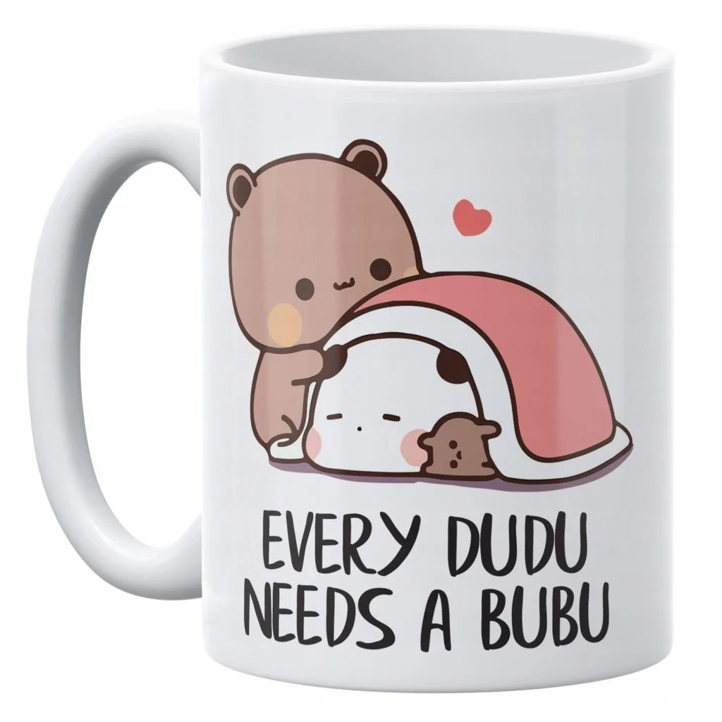 Kubek ceramiczny 330 ml Bubu i Dudu Na Prezent Dla Par