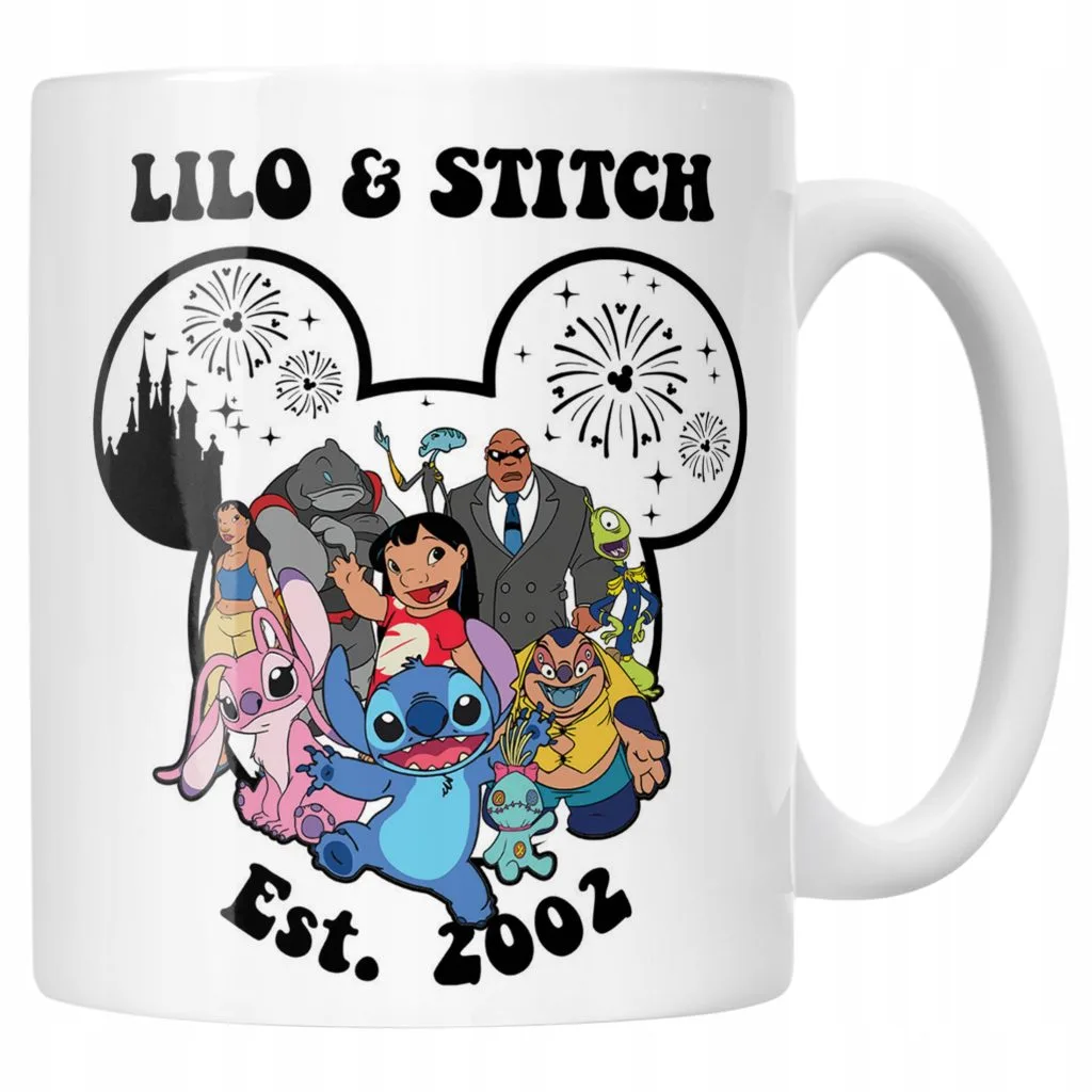 Kubek ceramiczny Stitch Lilo i Stich Bajka Dla Dzieci Prezent