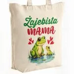 Torba bawełniana premium na zakupy Dzień Matki Prezent Żajebista Mama