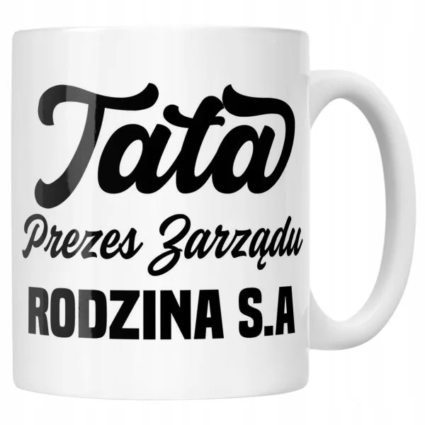 Kubek ceramiczny Dzień Ojca Dla Taty Prezes Zarządu Rodzina Prezent