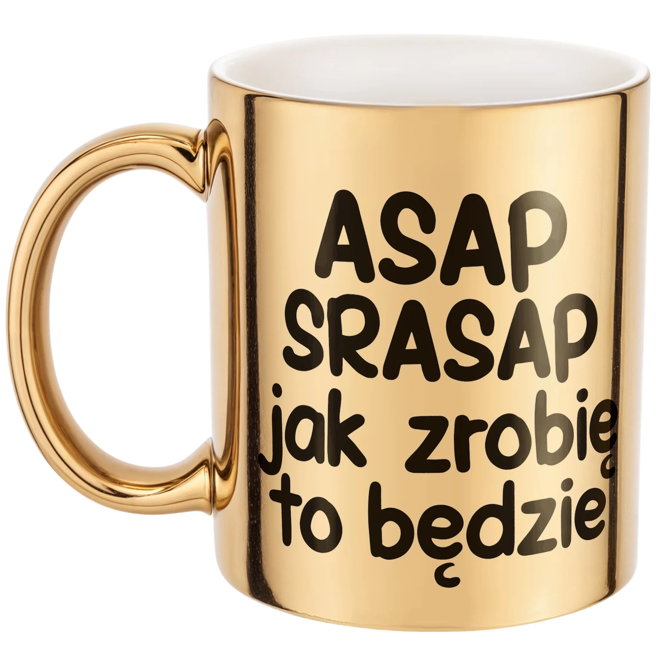 Złoty Kubek ASAP SPRASAP Jak Zrobię To Będzie Zabawny Prezent