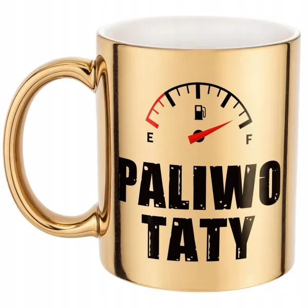 Złoty Kubek Dzień Ojca Dla Taty Paliwo Taty Prezent