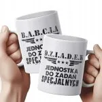 Zestaw Kubków Ceramicznych 330 ml Dzień Babci i Dziadka Prezent Upominek