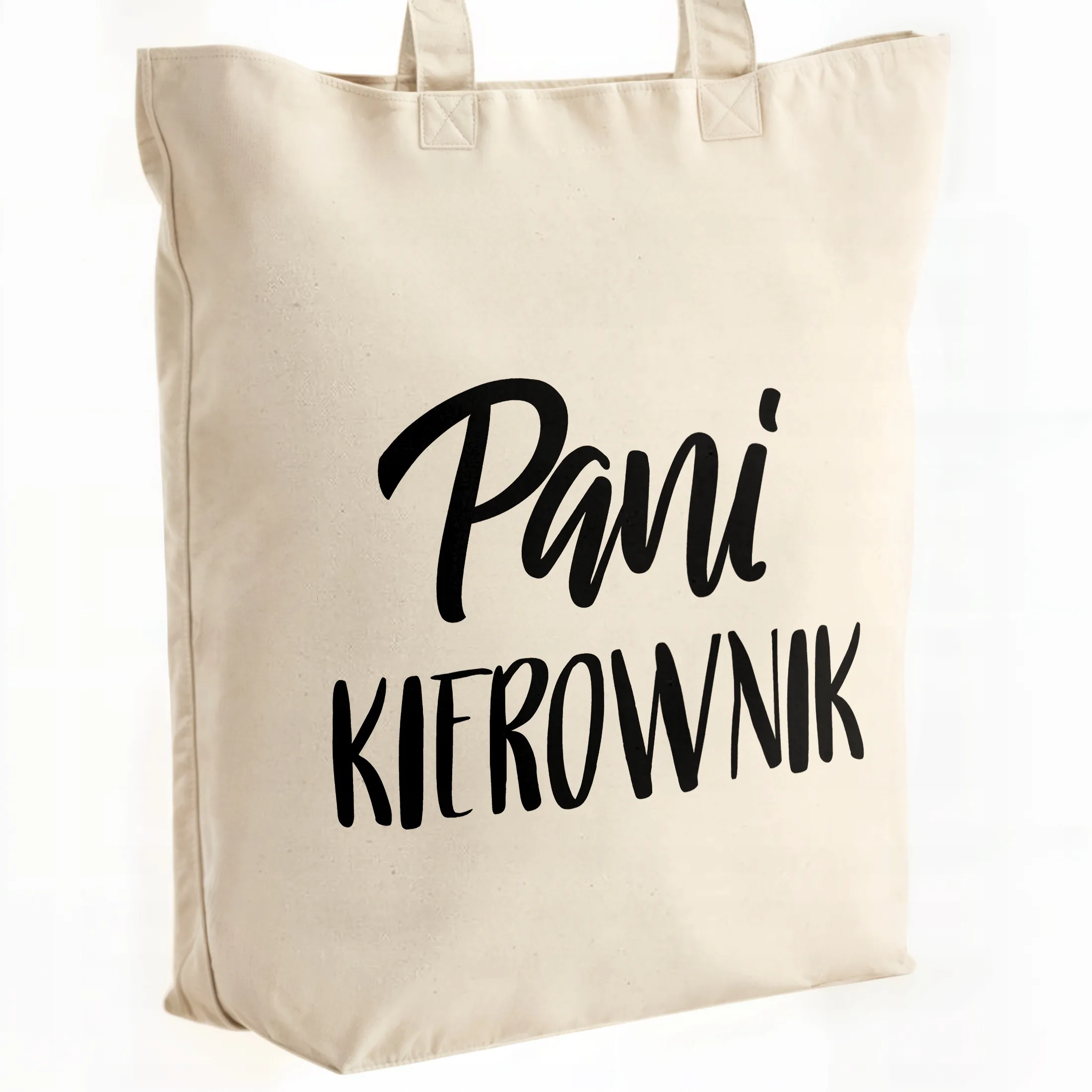 Torba bawełniana premium Pani Kierownik Zabawny Prezent