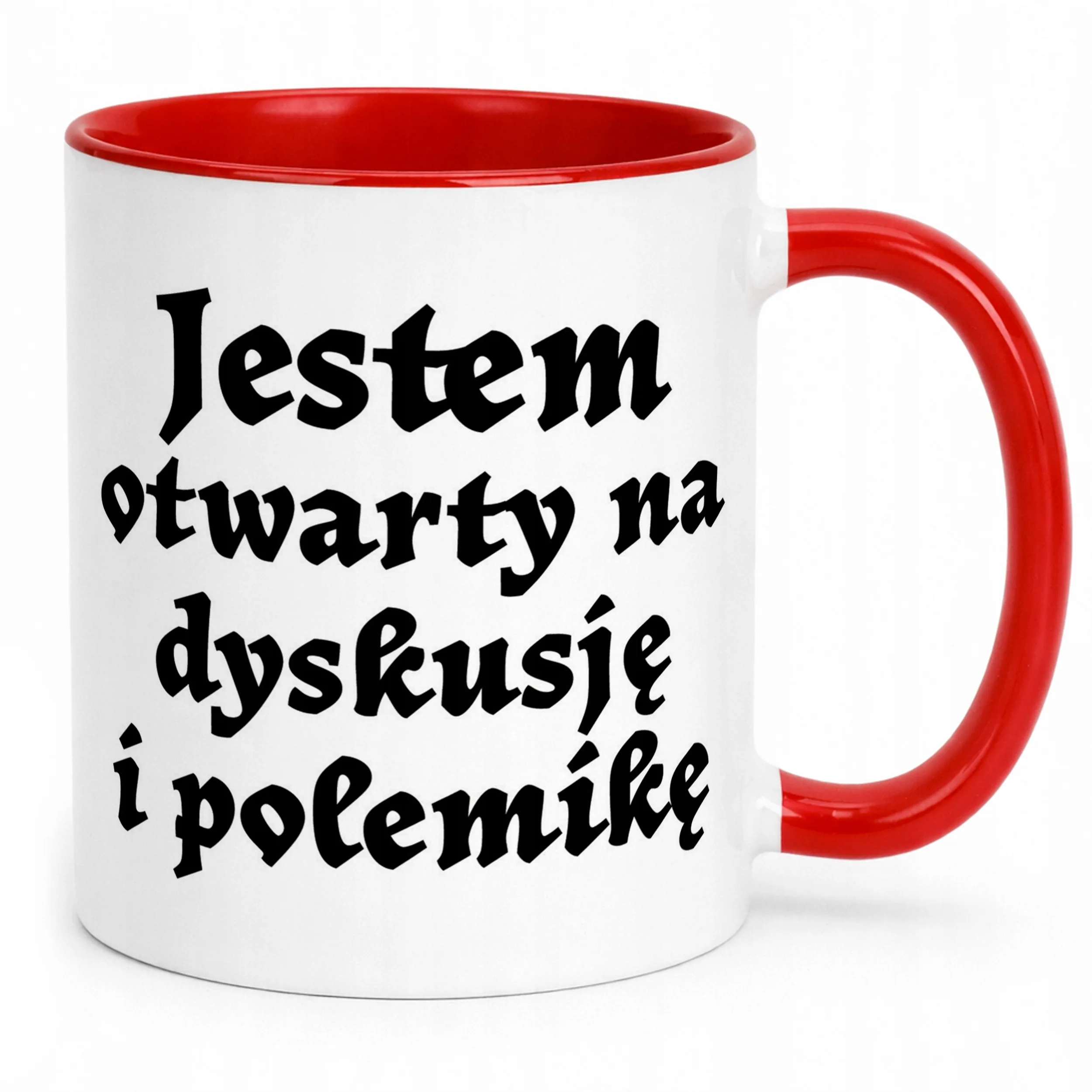 Kubek ceramiczny 1670 Jestem Otwarty Dla Fanów Serialu Prezent