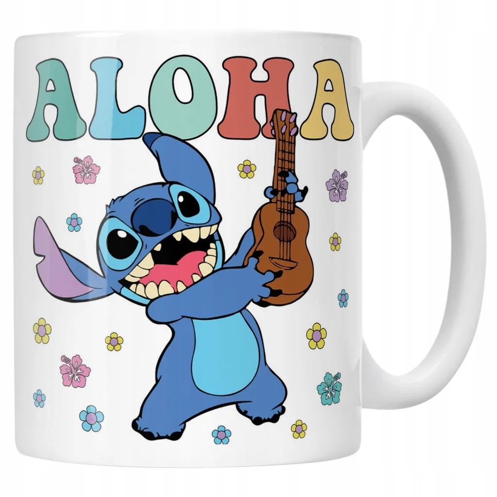 Kubek ceramiczny Stitch Lilo i Stich Bajka Dla Dzieci Prezent