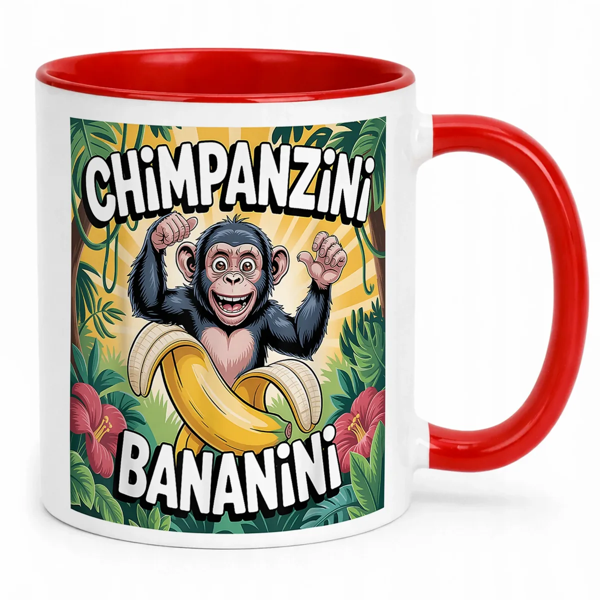 Kubek ceramiczny Chimpanzini Bananini viral tiktok brainrot