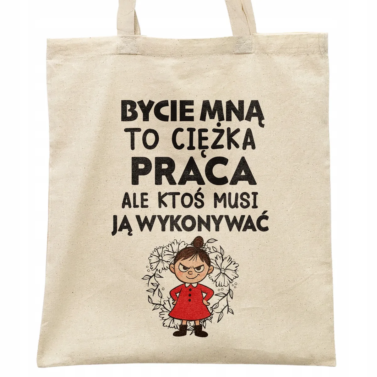 Torba bawełniana na zakupy Dzień Kobiet Prezent Zabawny Upominek