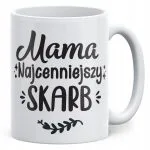 Kubek ceramiczny Dzień Matki Dla Mamy Prezent Mama Najcenniejszy Skarb