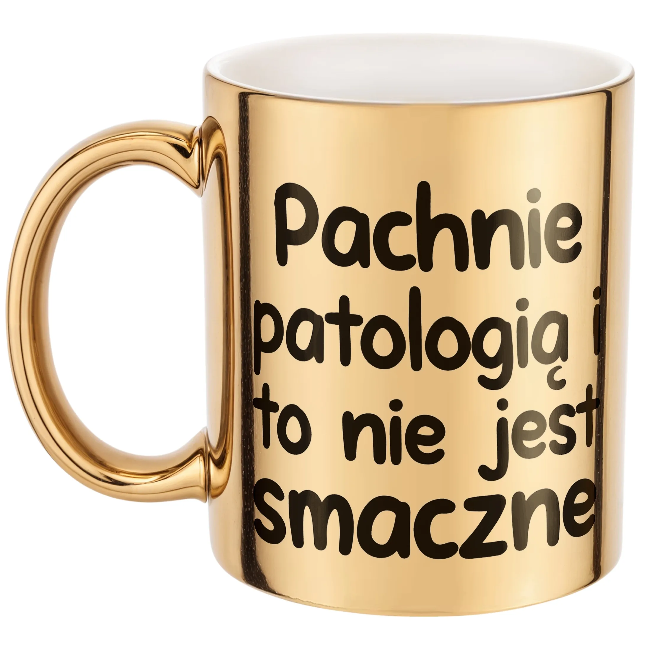 Złoty Kubek Pachnie Patologią I To Nie Jest Śmieszny Zabawny Prezent